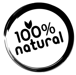 100 Prozent Natural Badge